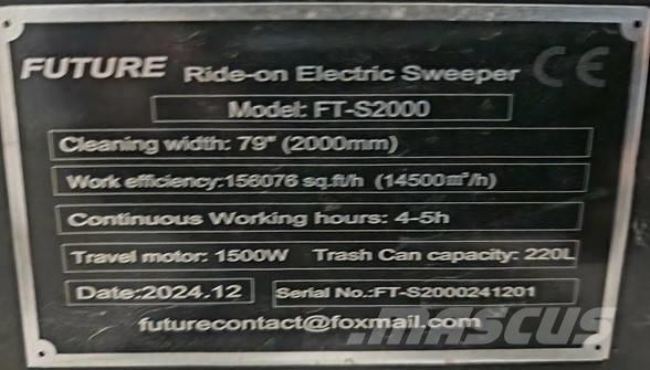  Future FT-S2000 洗地吸乾機