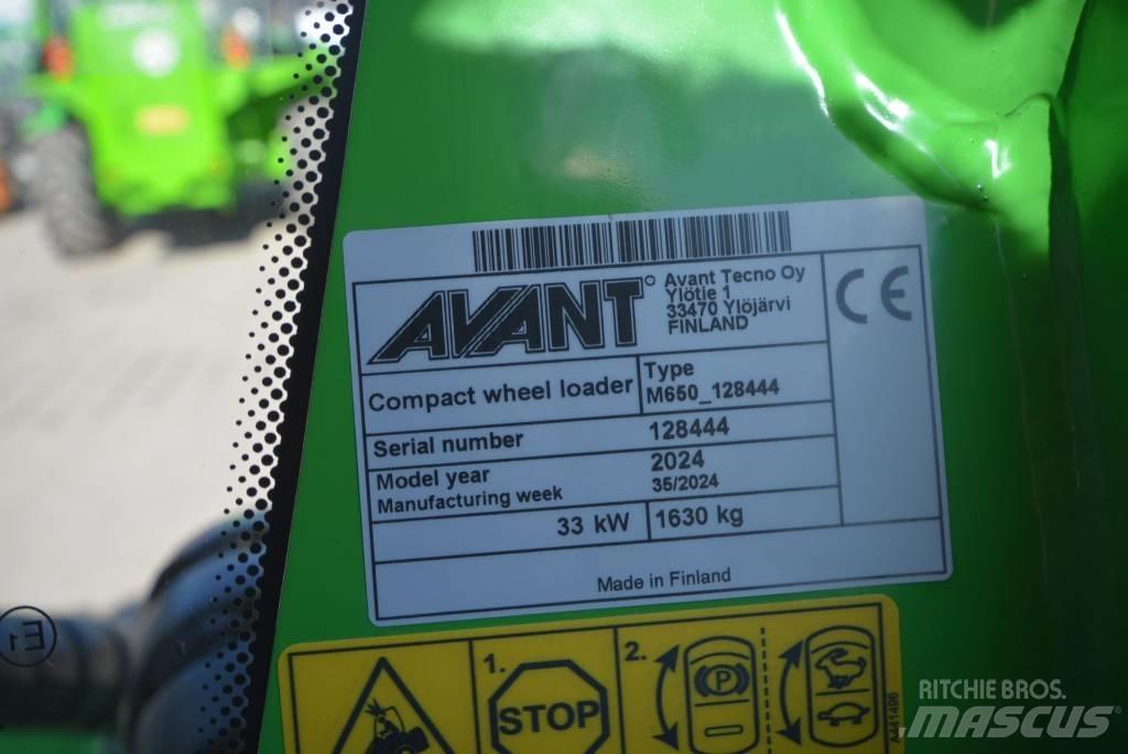 Avant 650 i 小型裝載機