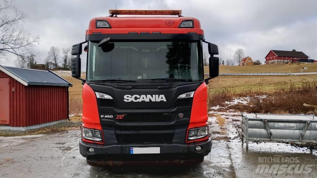 Scania P450 XT 組合/真空油槽車