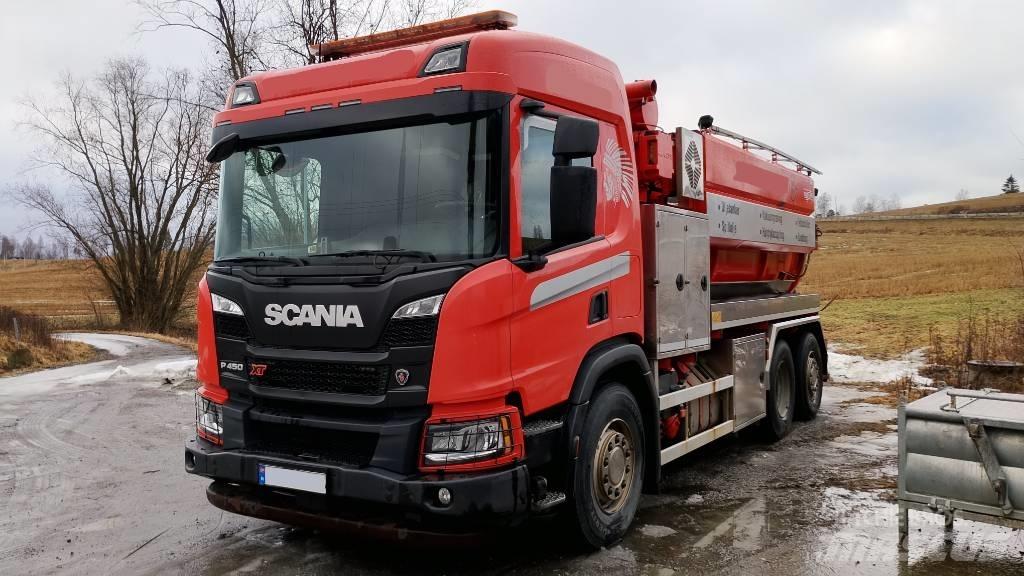 Scania P450 XT 組合/真空油槽車