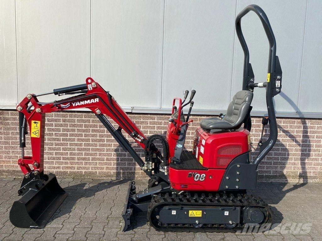 Yanmar SV08 小型挖土機/掘鑿機<7t(小型挖掘機)
