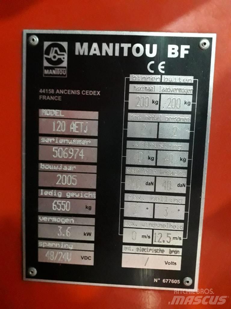 Manitou 120 AETJ 曲臂高空作業車
