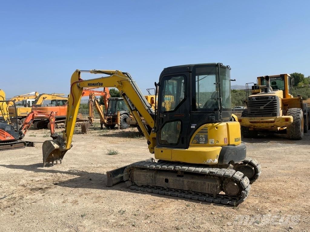 Komatsu PC 55 小型挖土機/掘鑿機<7t(小型挖掘機)