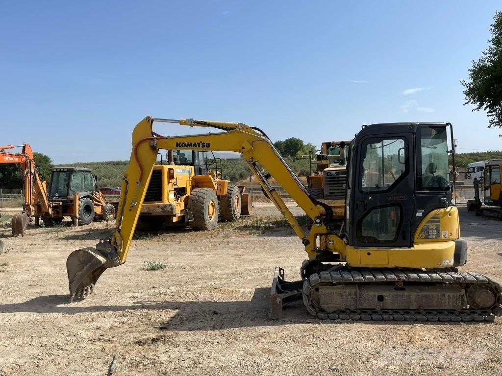Komatsu PC 55 小型挖土機/掘鑿機<7t(小型挖掘機)