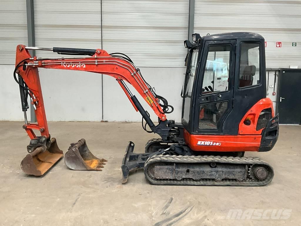 Kubota KX 101-3 A 3 小型挖土機/掘鑿機<7t(小型挖掘機)