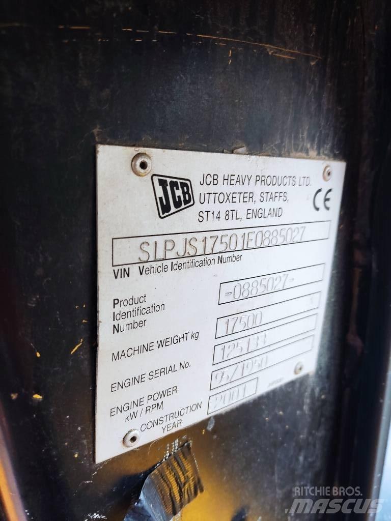 JCB JS 175 W 旋轉式挖土機/掘鑿機/挖掘機