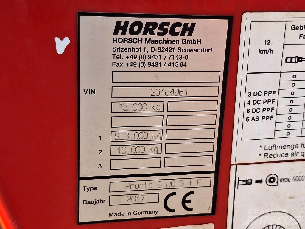 Horsch Pronto 6 DC 鑽頭