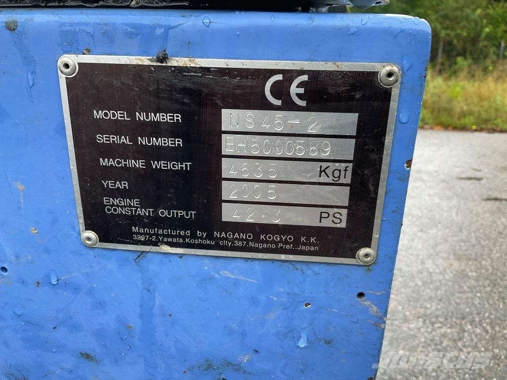 Nagano N50 其他裝載挖掘裝置和配件