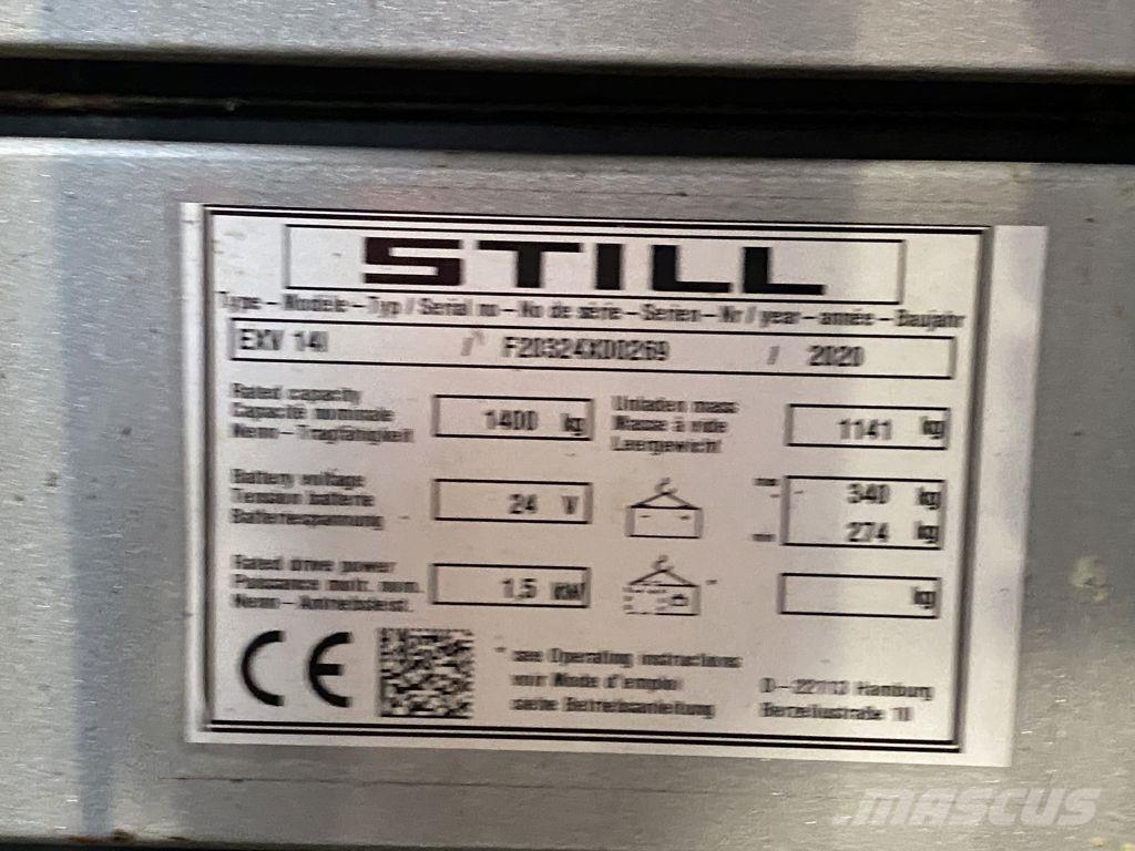 Still EXV14I 行走控制式堆積機