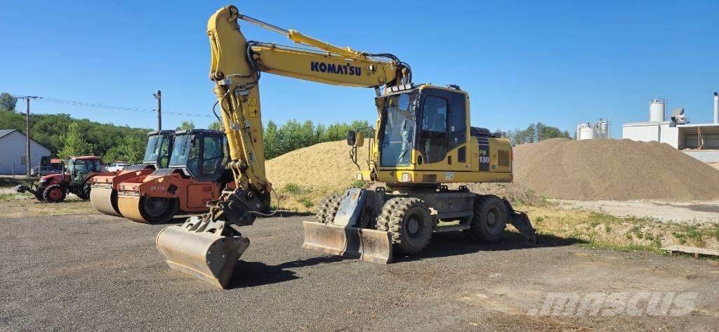 Komatsu PW 180-7EO 旋轉式挖土機/掘鑿機/挖掘機
