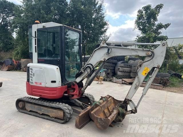 Takeuchi TB 23 R 小型挖土機/掘鑿機<7t(小型挖掘機)