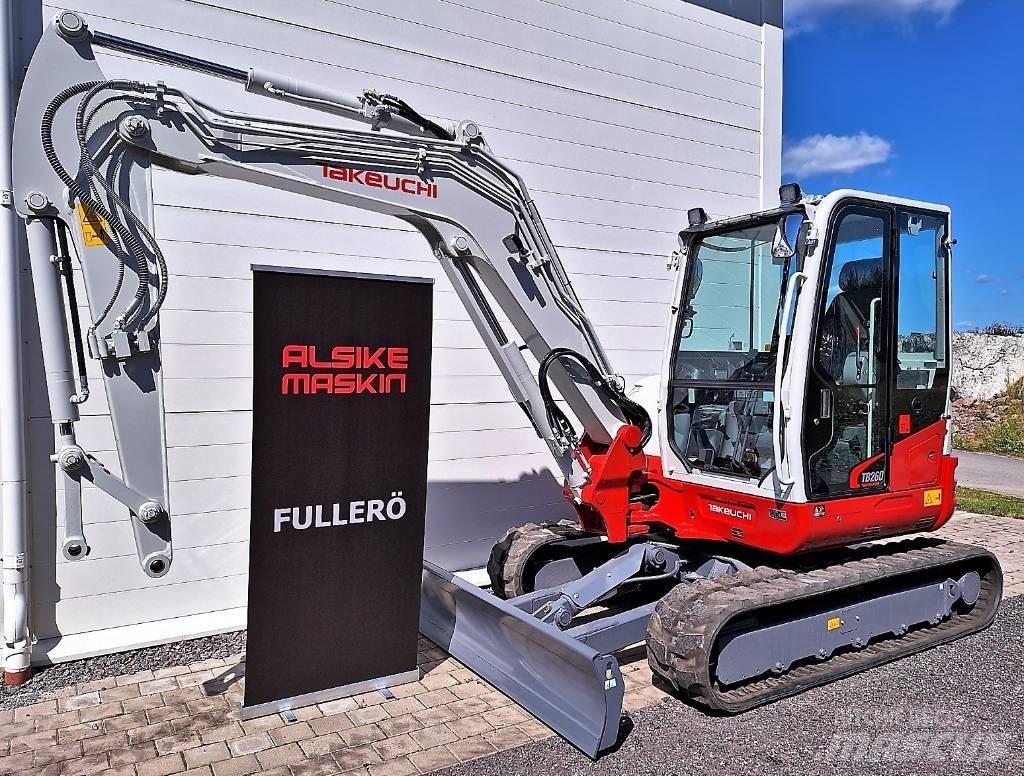 Takeuchi TB260 小型挖土機/掘鑿機<7t(小型挖掘機)