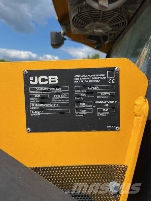 JCB Kettenlader 250T 反鏟裝載機