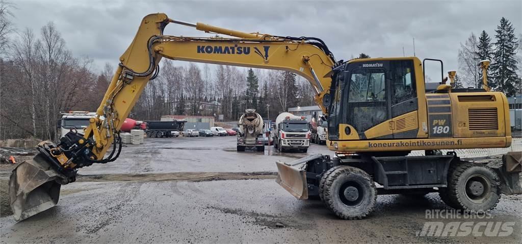 Komatsu PW180-11 旋轉式挖土機/掘鑿機/挖掘機