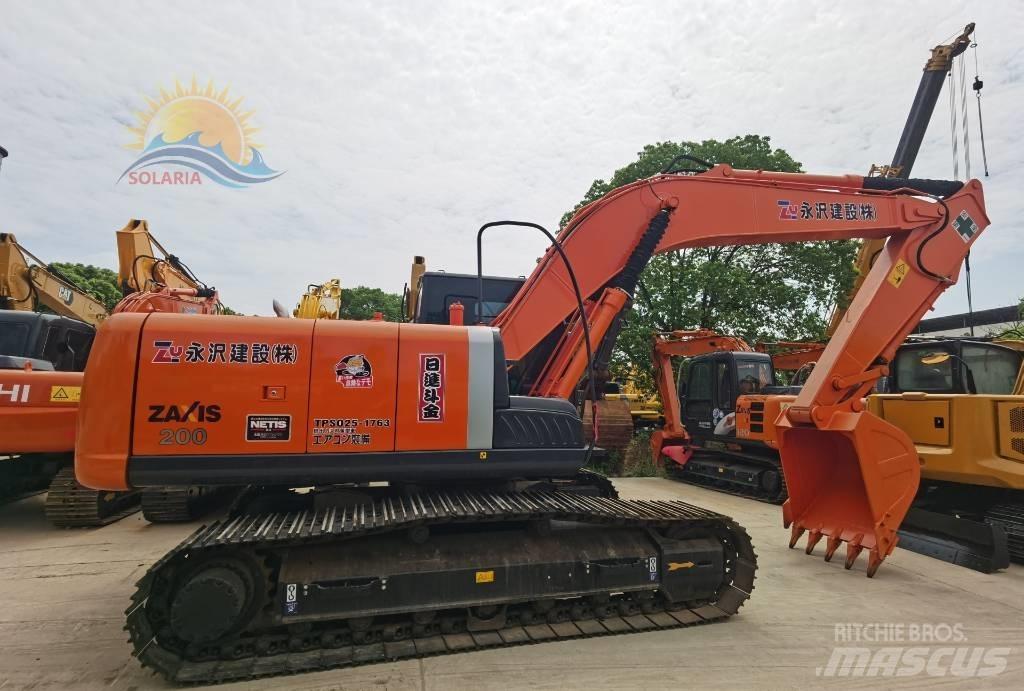 Hitachi ZX 200 履帶式 挖土機/掘鑿機/挖掘機
