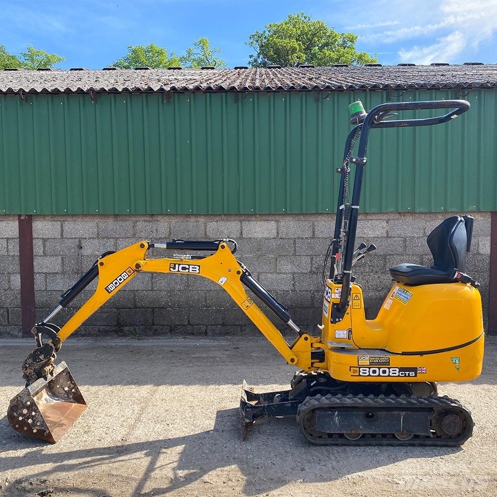 JCB 8008 小型挖土機/掘鑿機<7t(小型挖掘機)