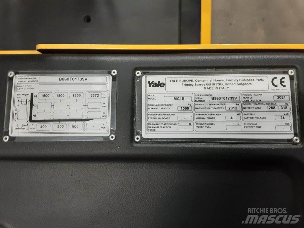 Yale MC15 前伸式堆高機(叉車)