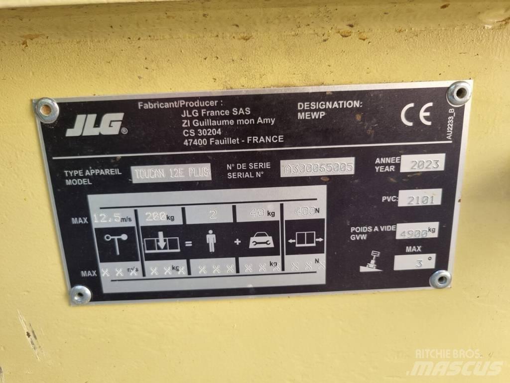 JLG Toucan 12 E Plus 曲臂高空作業車