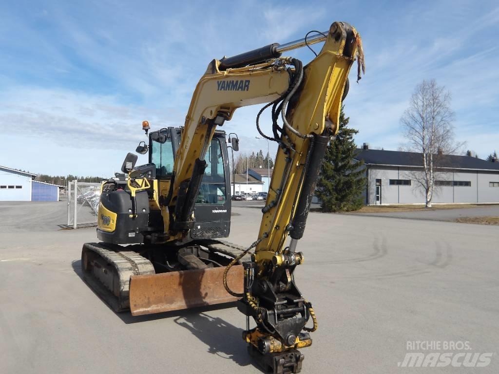 Yanmar SV 100 中型挖土機/掘鑿機/挖掘機 7t-12t