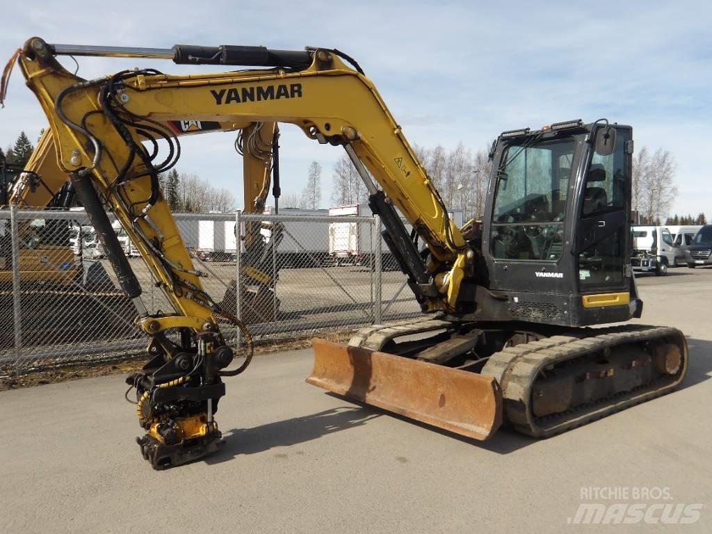 Yanmar SV 100 中型挖土機/掘鑿機/挖掘機 7t-12t