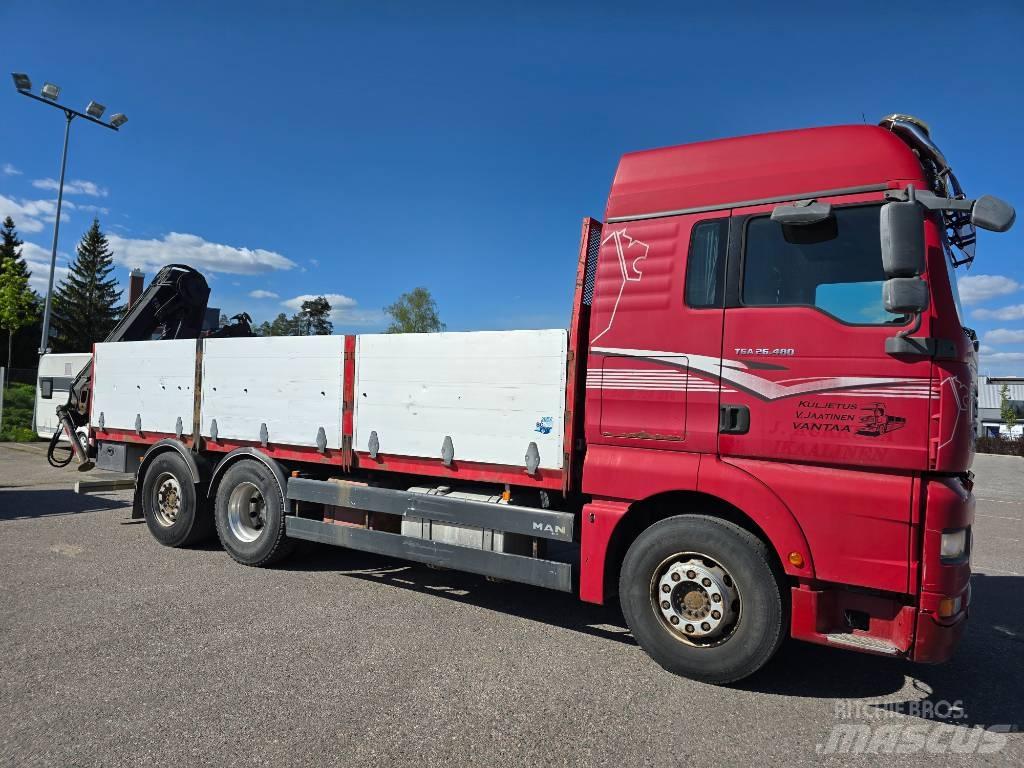 MAN TGA 26.480 起重機卡車