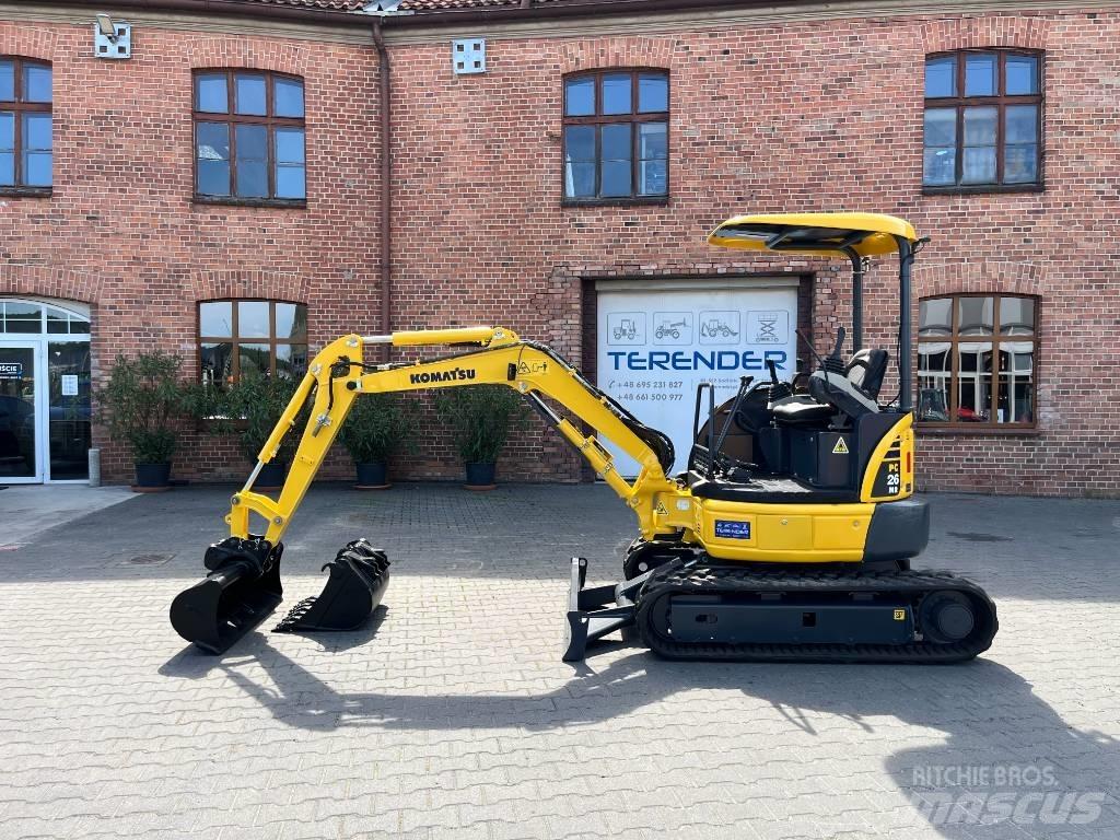 Komatsu PC 26 MR-3 小型挖土機/掘鑿機<7t(小型挖掘機)