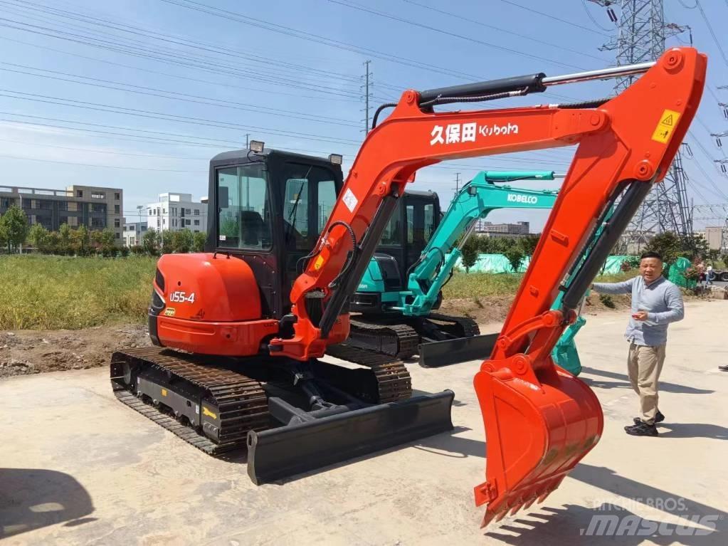 Kubota U 55 小型挖土機/掘鑿機<7t(小型挖掘機)