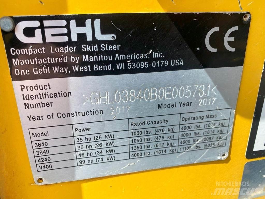 Gehl SL3840 NVT 滑移轉向裝載機