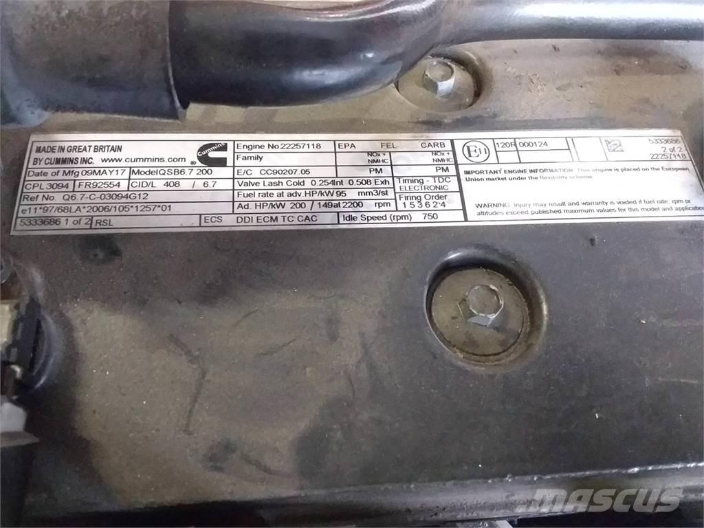 Cummins QSB6.7 引擎/發動機