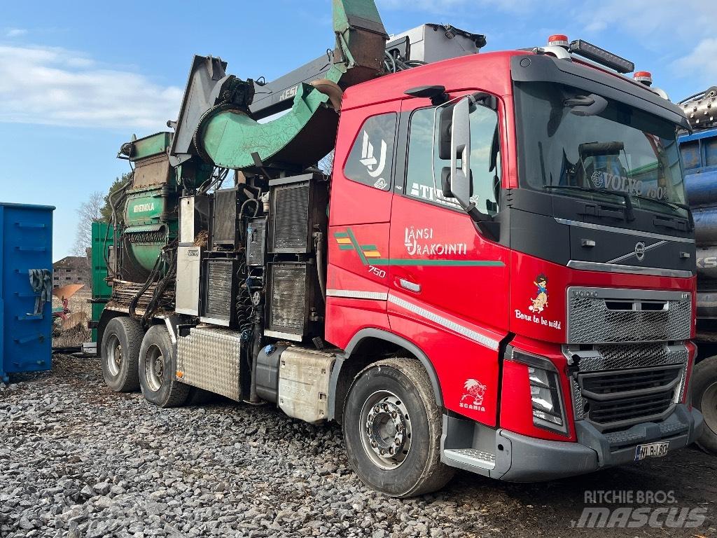 Heinola Volvo 碎木機