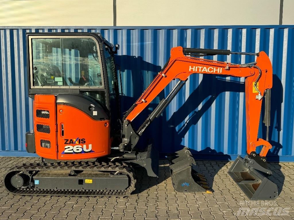 Hitachi ZX 26 U-6 小型挖土機/掘鑿機<7t(小型挖掘機)