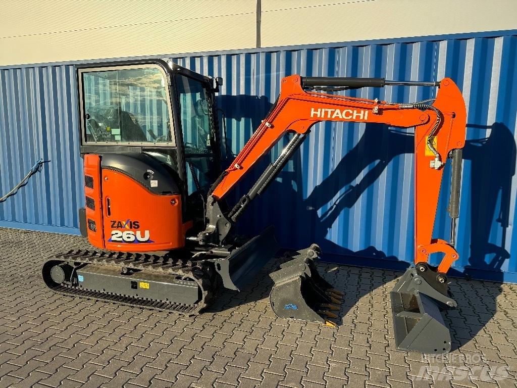 Hitachi ZX 26 U-6 小型挖土機/掘鑿機<7t(小型挖掘機)