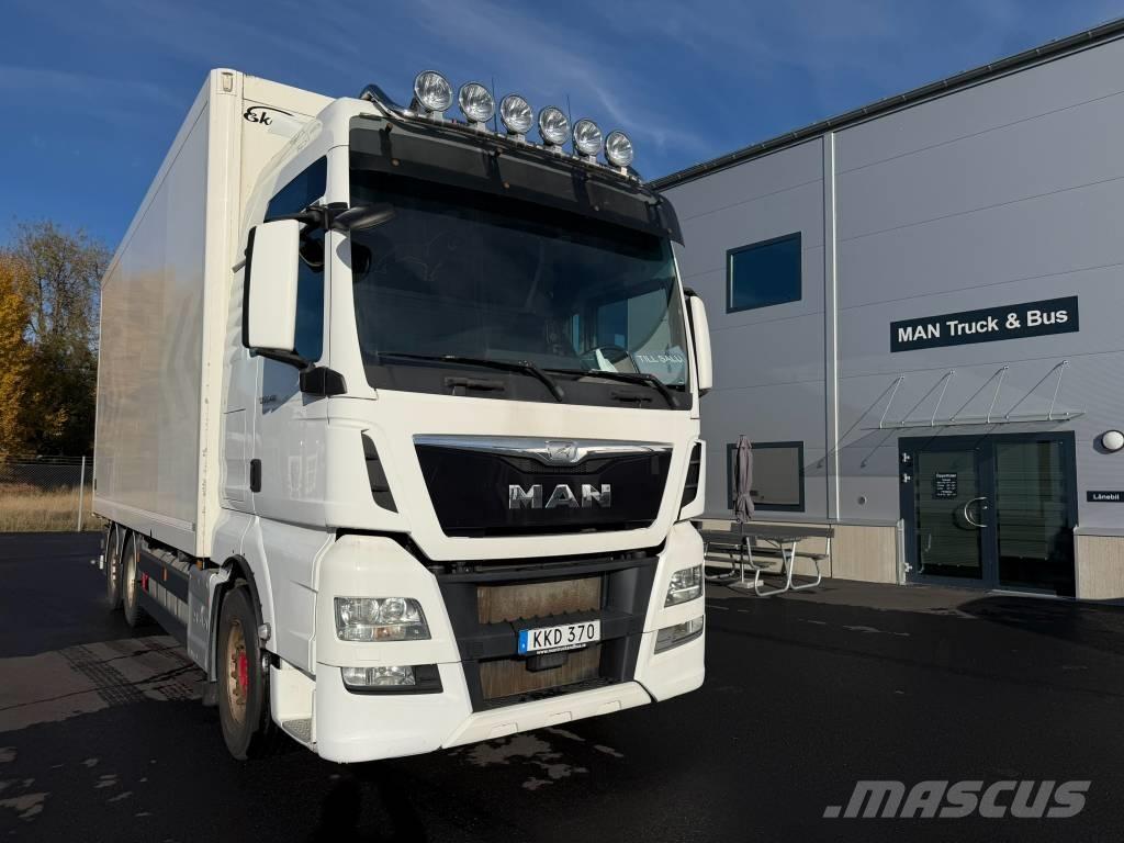 MAN TGX 26.480 6x2 貨箱式卡車