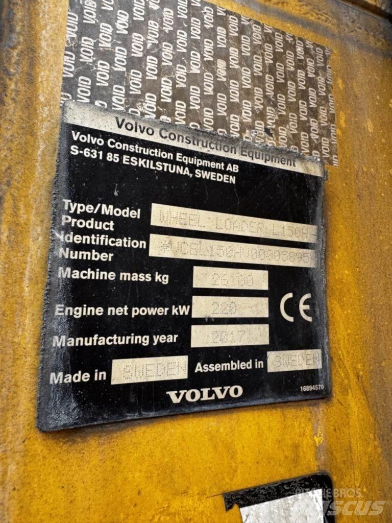 Volvo L150H 輪胎式裝載機