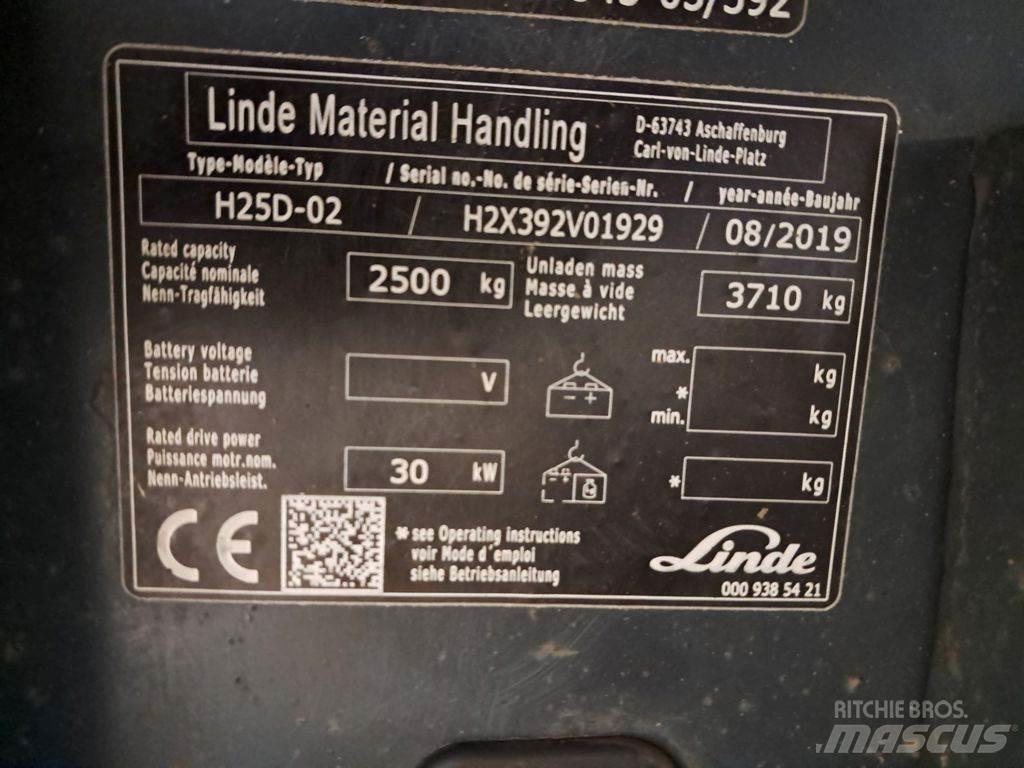 Linde H25D-02 柴油卡車