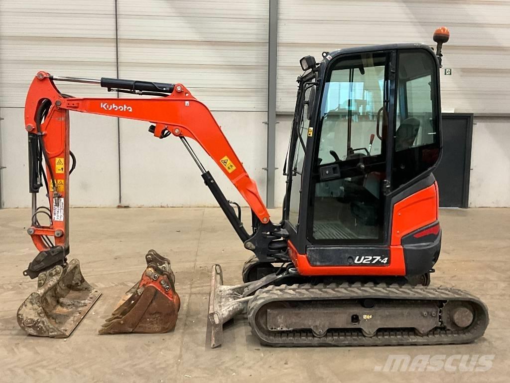 Kubota U 27-4 小型挖土機/掘鑿機<7t(小型挖掘機)