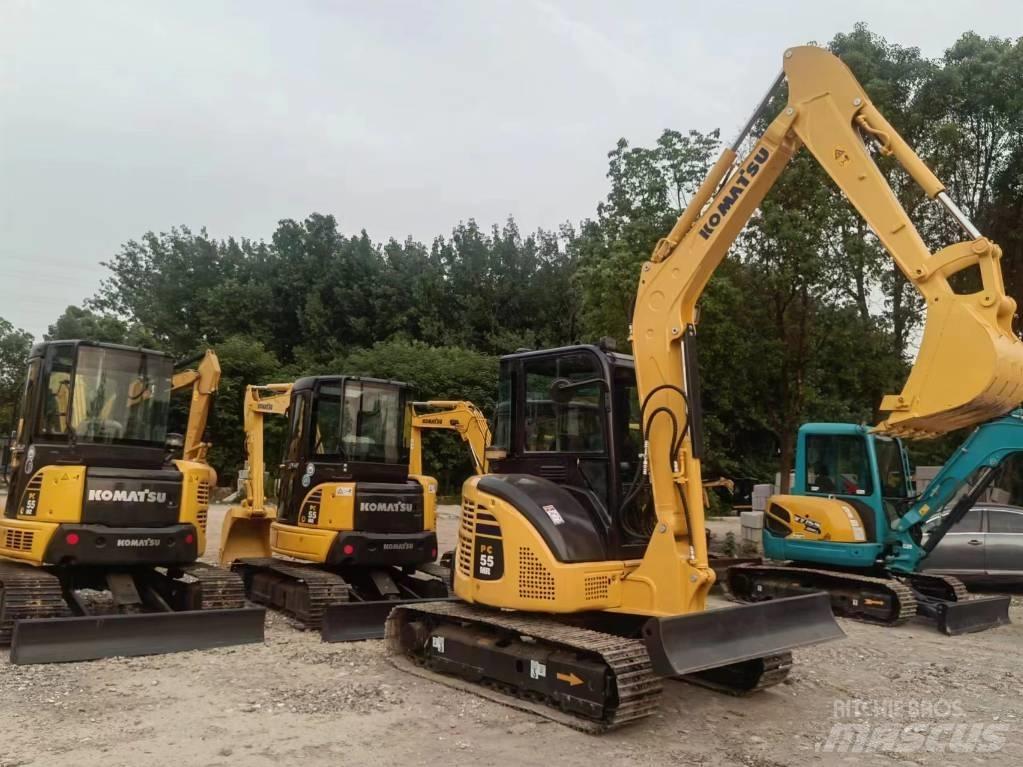 Komatsu PC 55 MR 小型挖土機/掘鑿機<7t(小型挖掘機)
