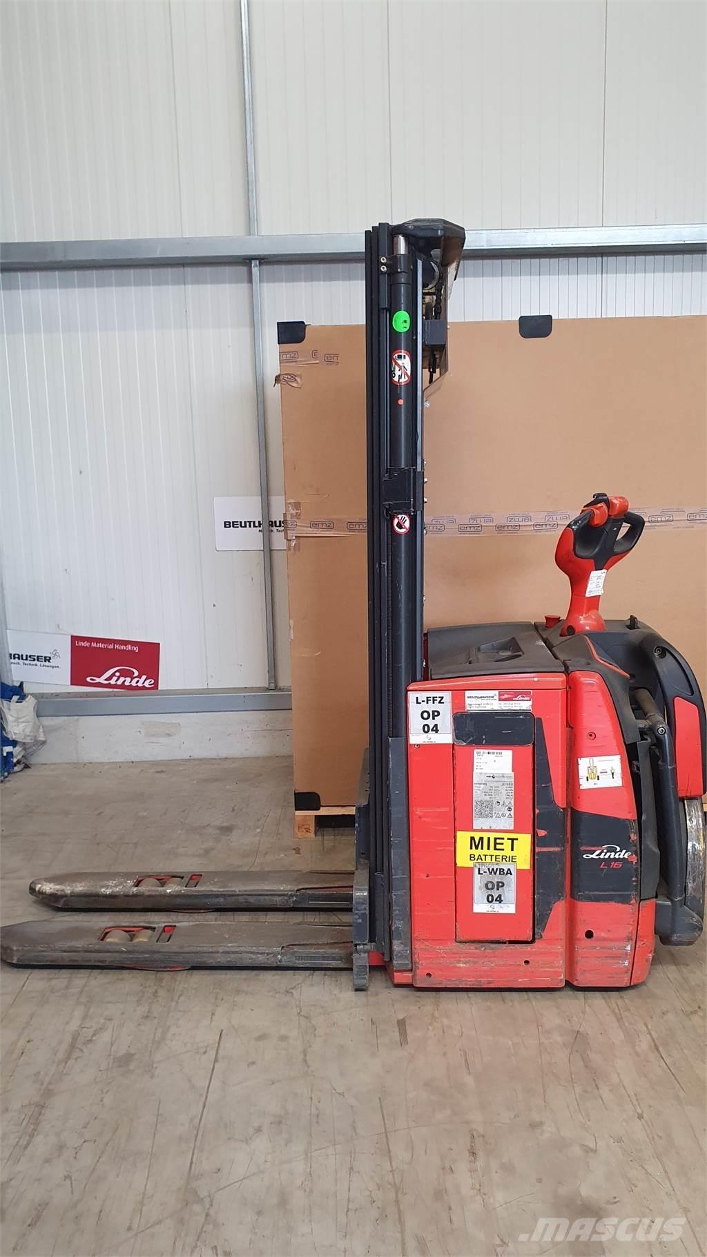 Linde L16AP 行走控制式堆積機