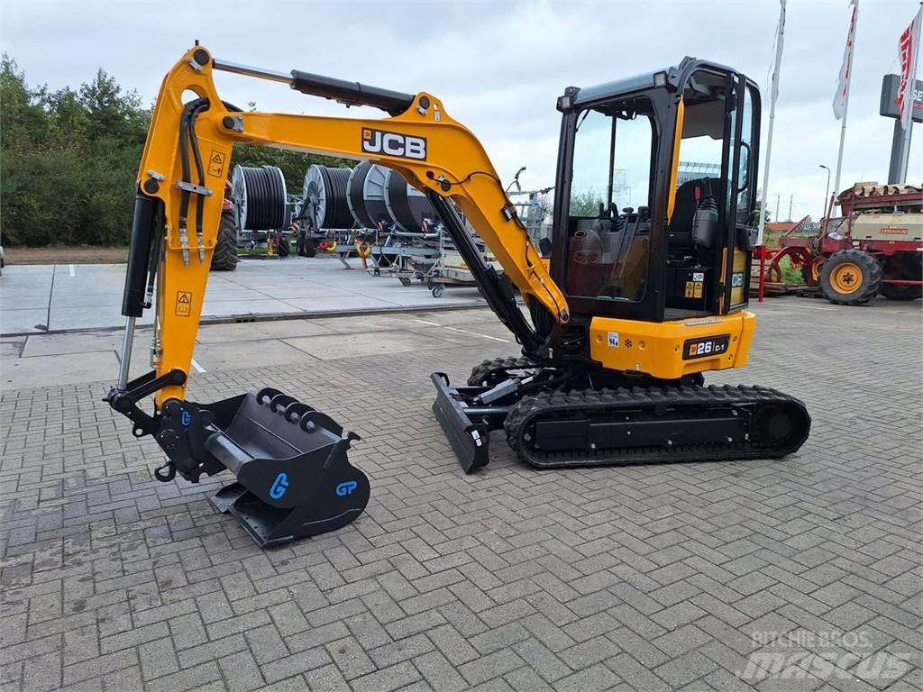 JCB 26C-1 小型挖土機/掘鑿機<7t(小型挖掘機)