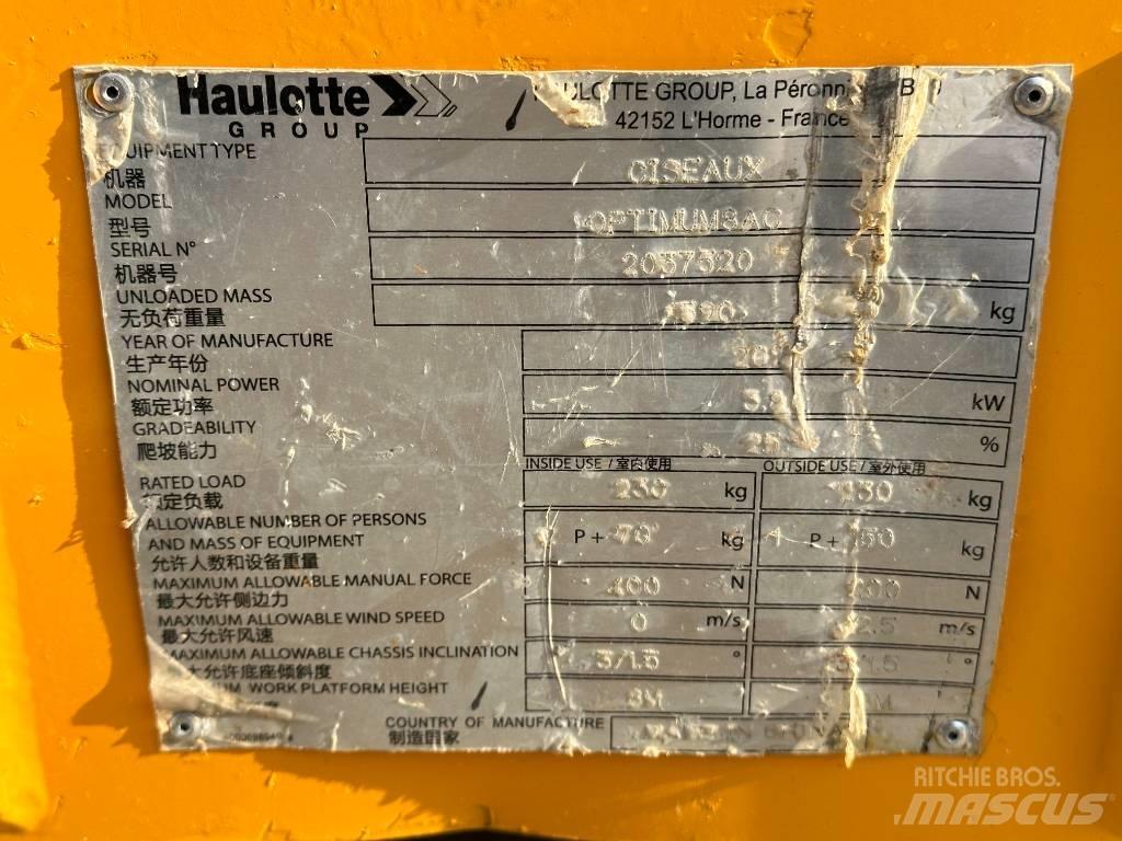 Haulotte OPTIMUM 8 剪式升降機