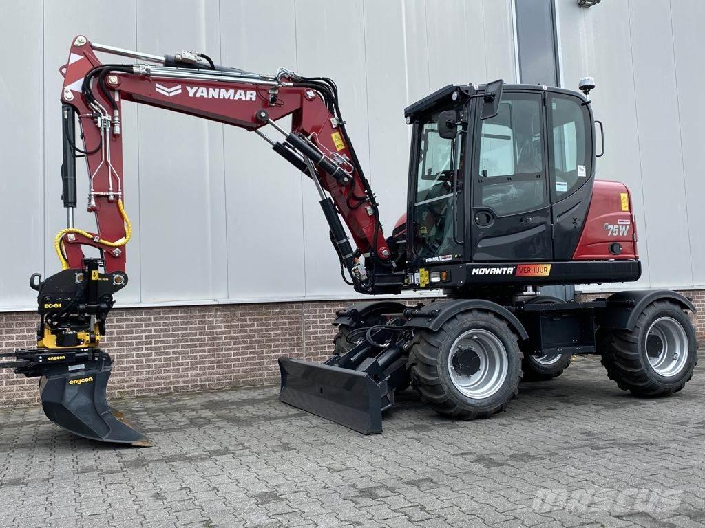 Yanmar B75W 旋轉式挖土機/掘鑿機/挖掘機