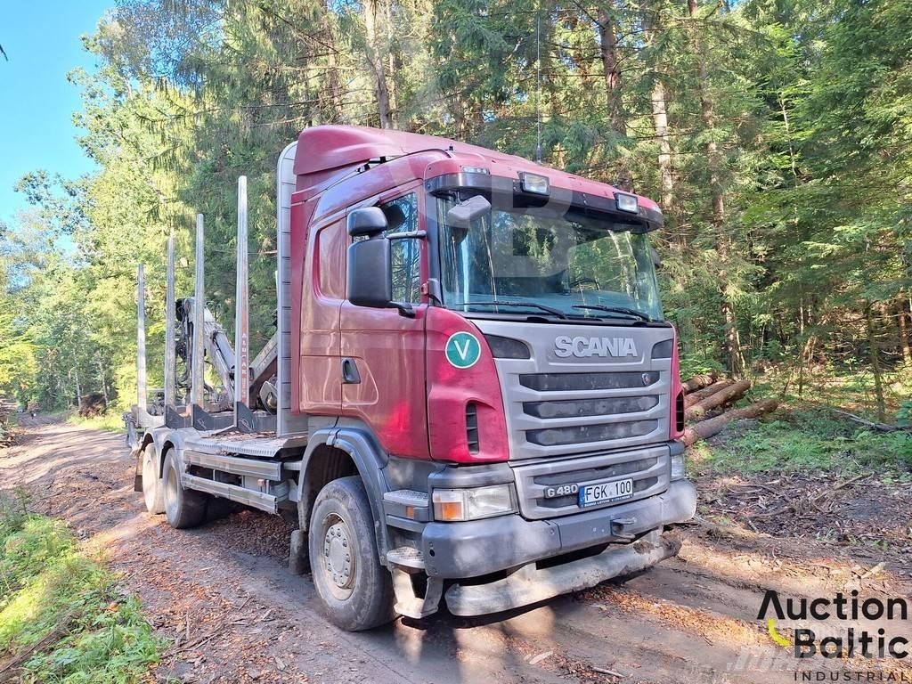 Scania R 480 木材貨車
