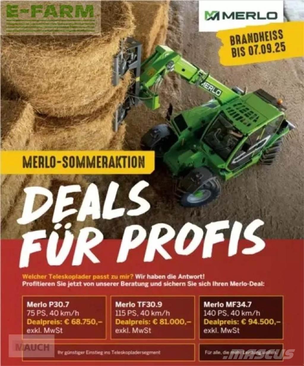 Merlo sommeraktion 農業用伸縮臂裝載機