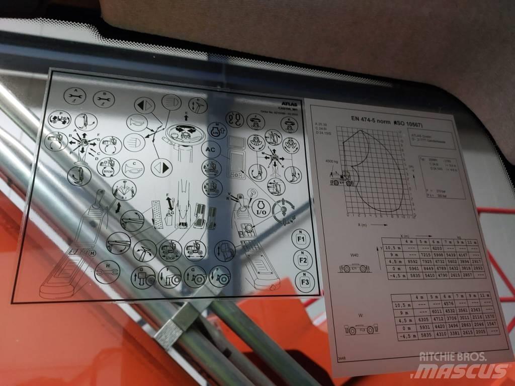 Atlas 250 M H 廢棄物/工業用操作車