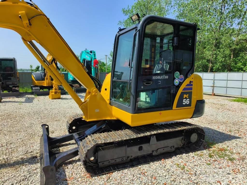 Komatsu PC 56-7 小型挖土機/掘鑿機<7t(小型挖掘機)
