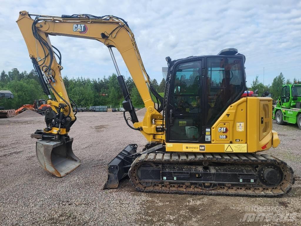 CAT 308CR 中型挖土機/掘鑿機/挖掘機 7t-12t