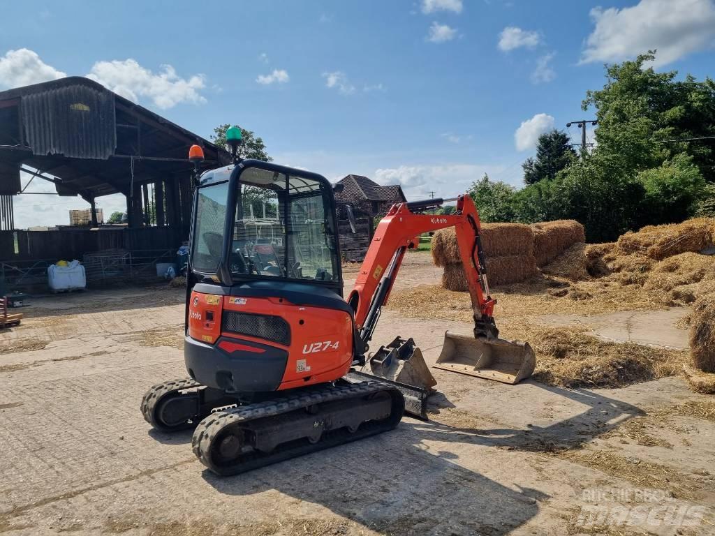 Kubota U 27-4 小型挖土機/掘鑿機<7t(小型挖掘機)
