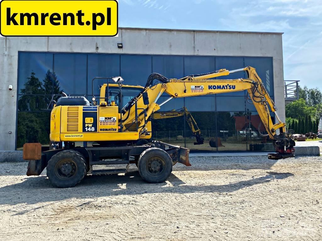 Komatsu PW 148-8 旋轉式挖土機/掘鑿機/挖掘機