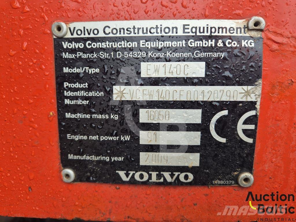 Volvo EW 140 C 旋轉式挖土機/掘鑿機/挖掘機
