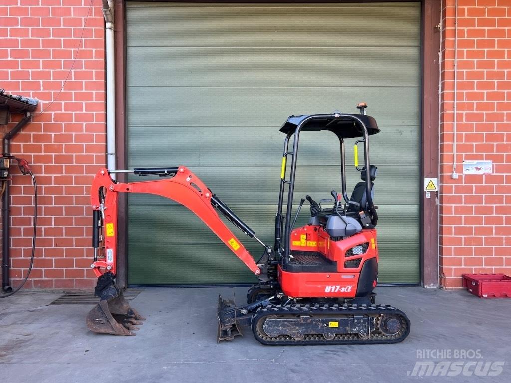 Kubota U 17-3 小型挖土機/掘鑿機<7t(小型挖掘機)